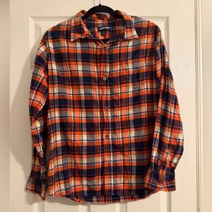 Lands’ End Boys XL (18H–20H) Flannel Shirt